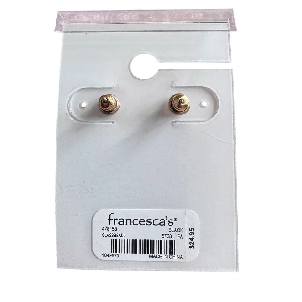 Francesca's Collections Gold and Silver Celestial Earrings